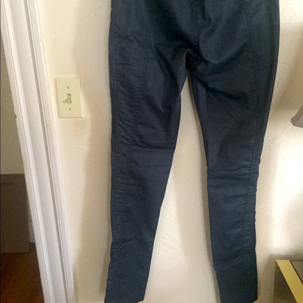 Denim slip on jeans